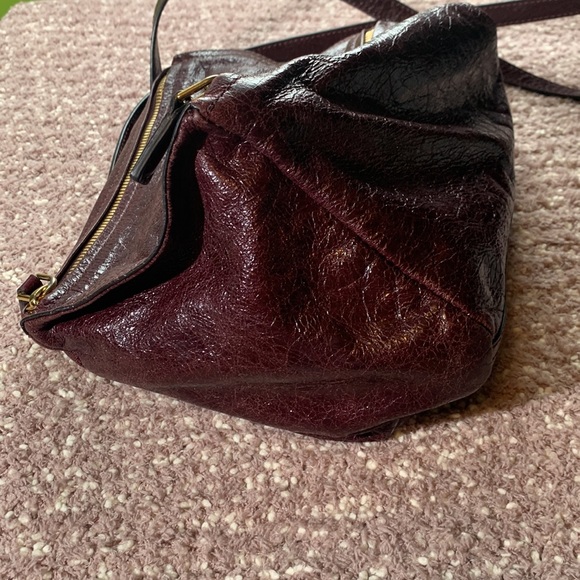 Givenchy Small Pandora Creased Patent Leather Shoulder Bag - Picture 9 of 16